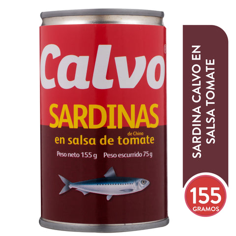 SARDINA TINAPA TOMATE 155GR