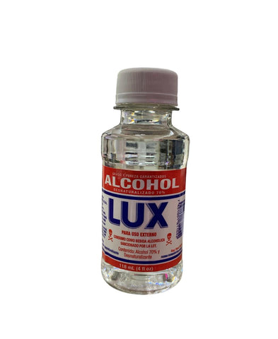 ALCOHOL 70° LUX 4OZ.