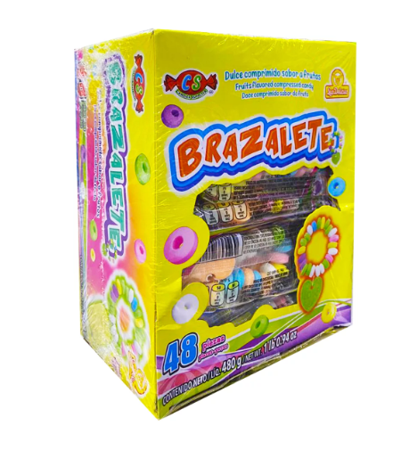 BRAZALETE CANDY 480GR.