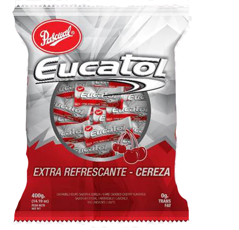 CONFITES EUCATOL CEREZA 400GR.