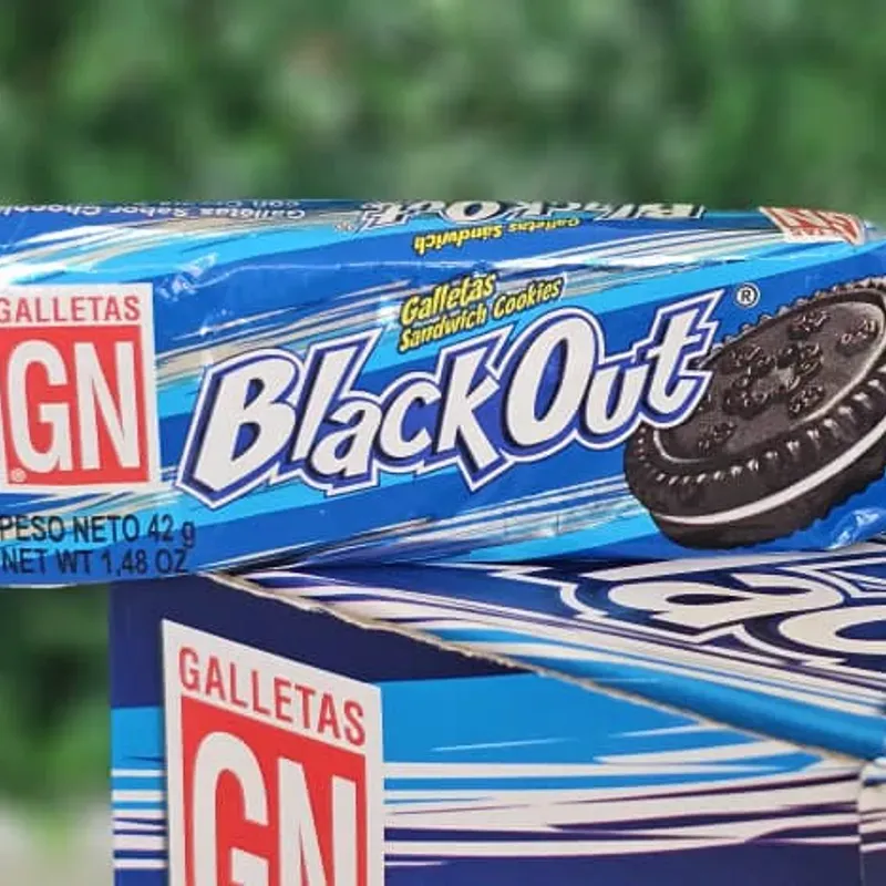 GALLETA BLACK OUT 8UN.