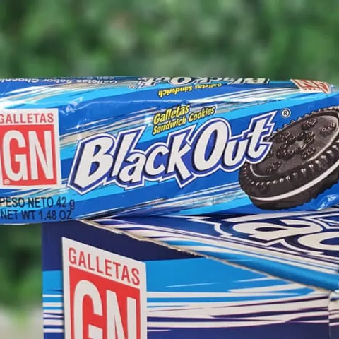 GALLETA BLACK OUT 8UN.