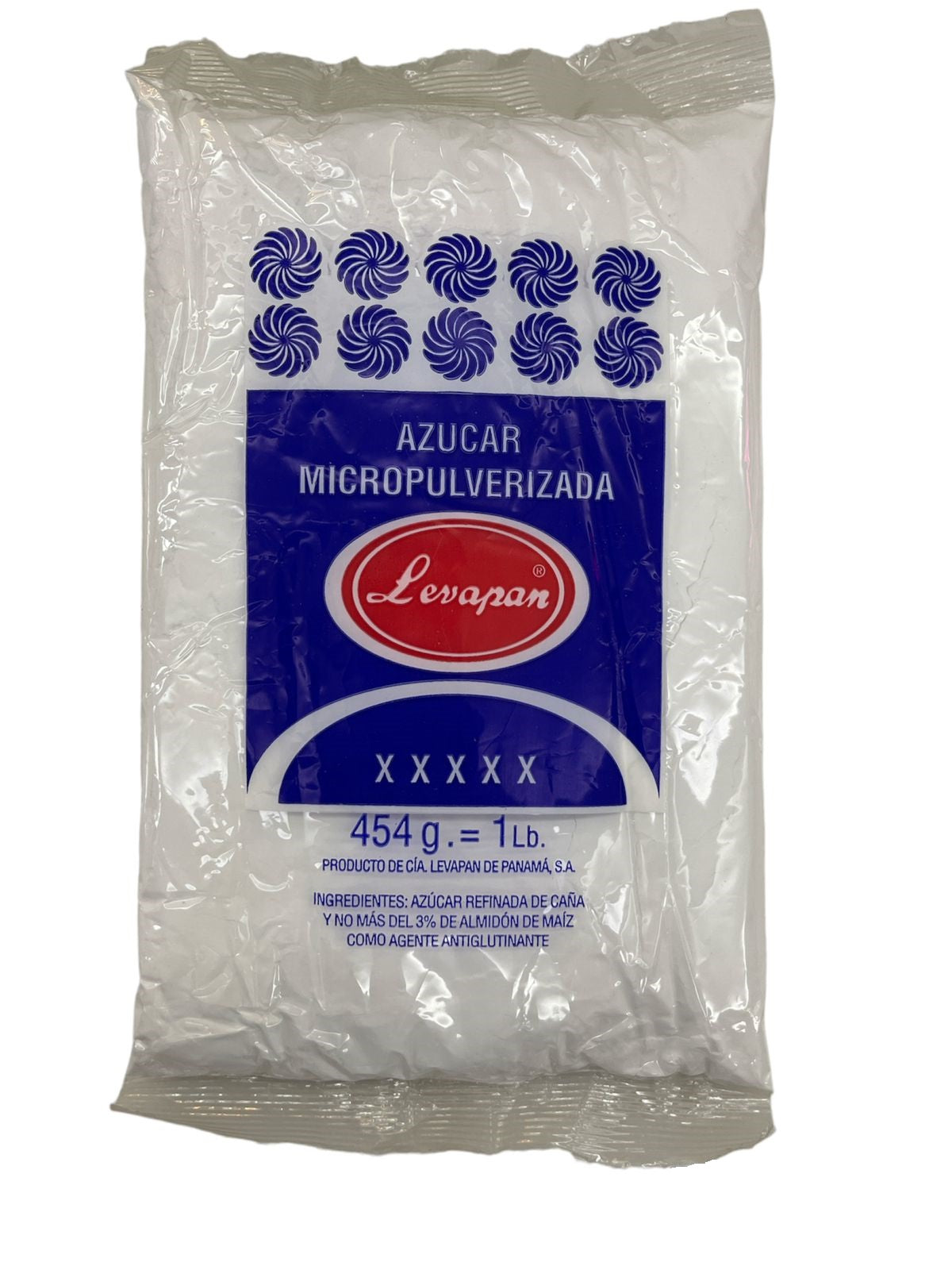 AZUCAR MICROPULVERIZADA LEVAPAN 1LB.