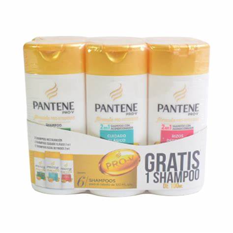 SHAMPOO 6 PACK SURTIDO 100ML