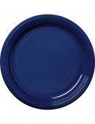 Plato Plástico Azul Marino