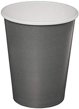 Vaso de cartón redondo Glamour Gray