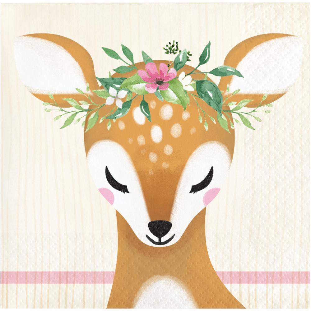 Beverage Napkins Deer Little One
