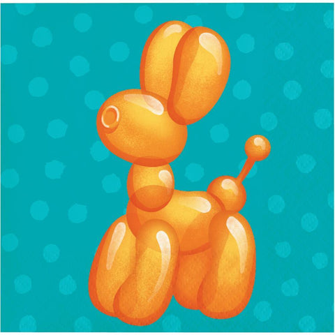 Beverage Napkins Party Animal Balloons