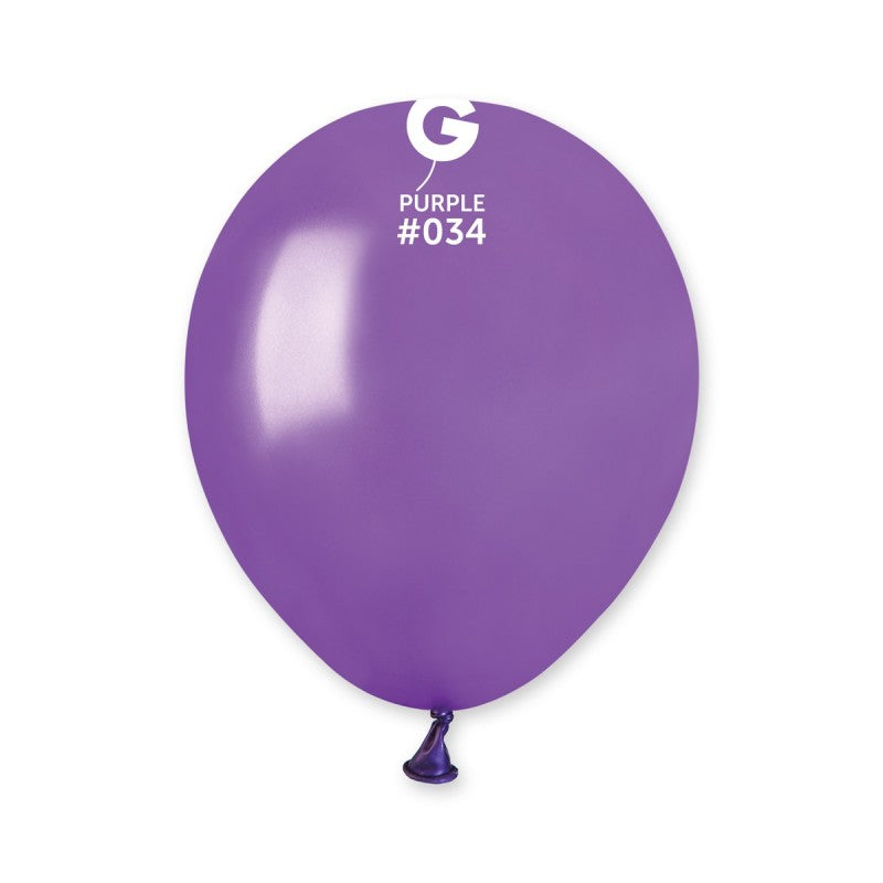 Globo Metálico Purple #034