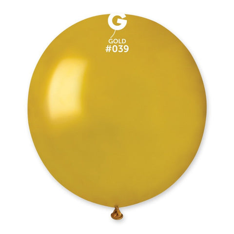 Globo Metálico Gold #039