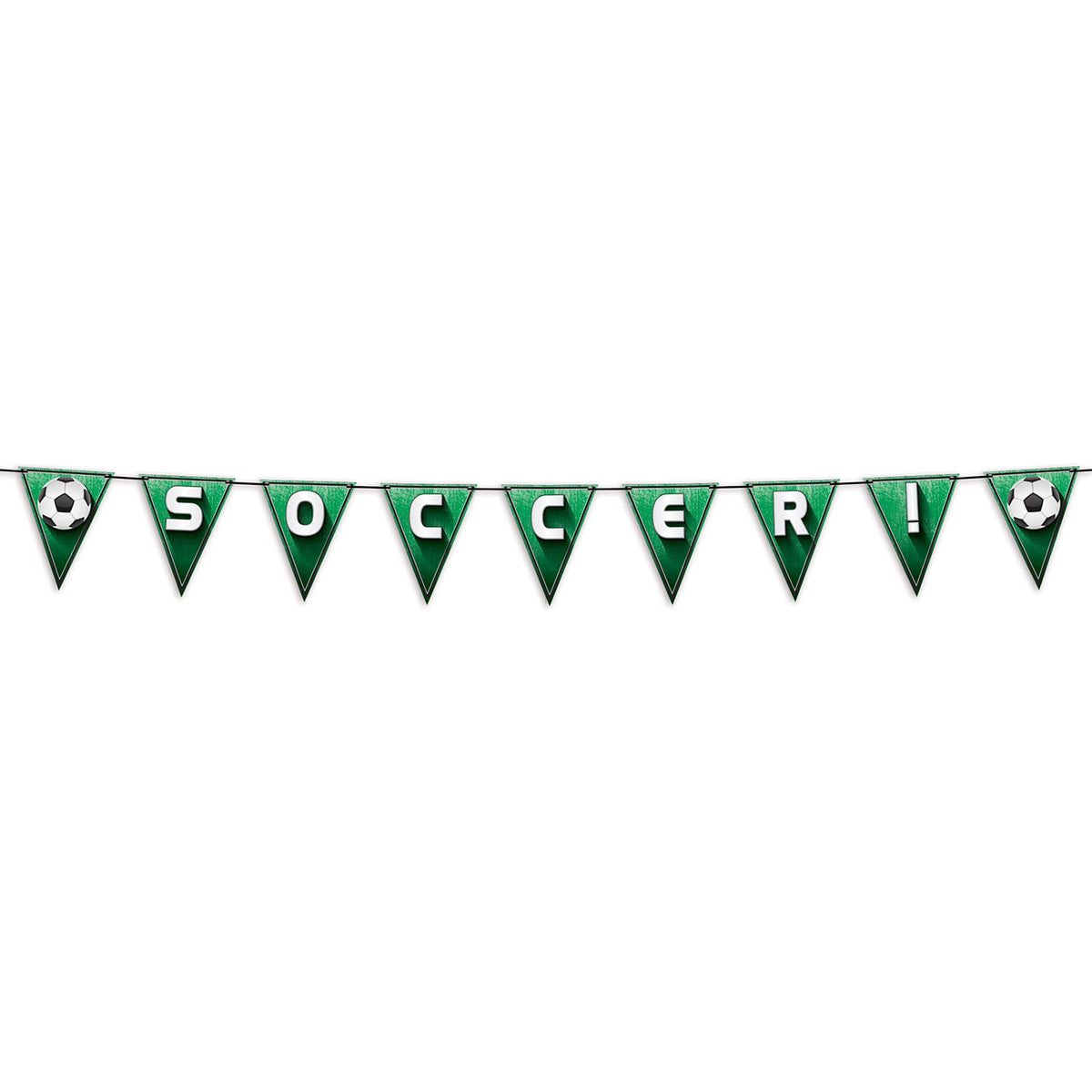 Football Pennant Streamer