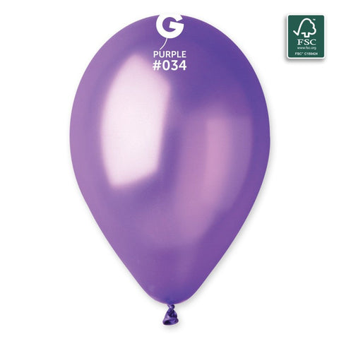 Globo Metálico Purple #034