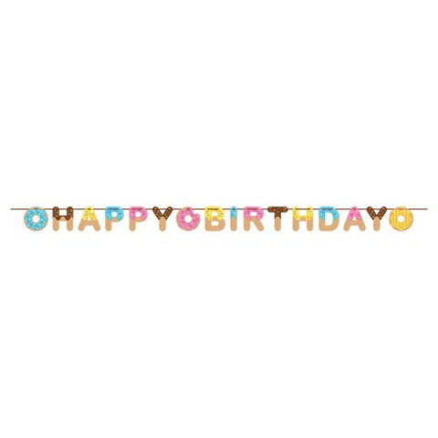Banner HBD Donut Time