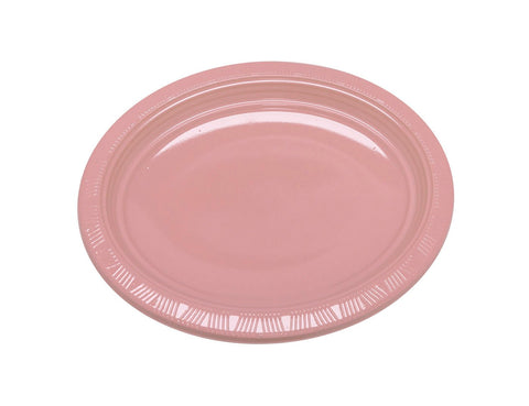 Plato Ovalado Rosa