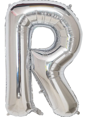 Globo Plateado R