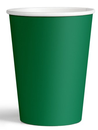 Vaso de cartón Verde
