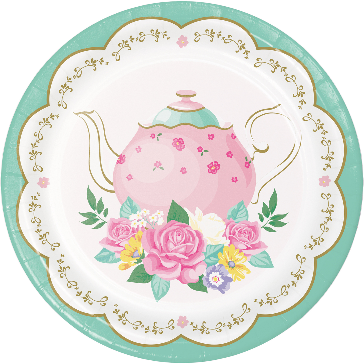 Plato Luncheon Floral Tea Party