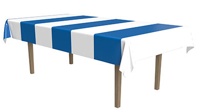 Mantel Blue & White Nautical