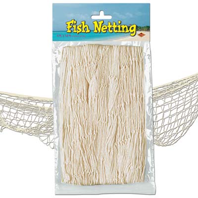 Fish Netting Natural White