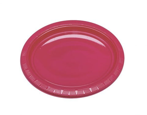 Plato Ovalado Fucsia