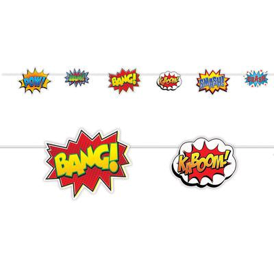Banner Hero Action Sign Streamer