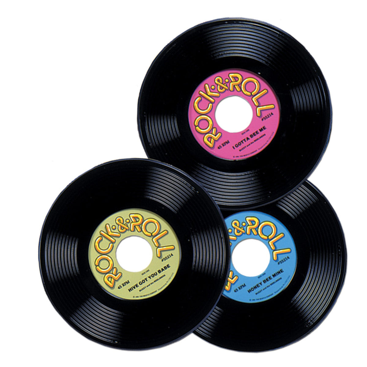 Plastic Records Rock and Roll