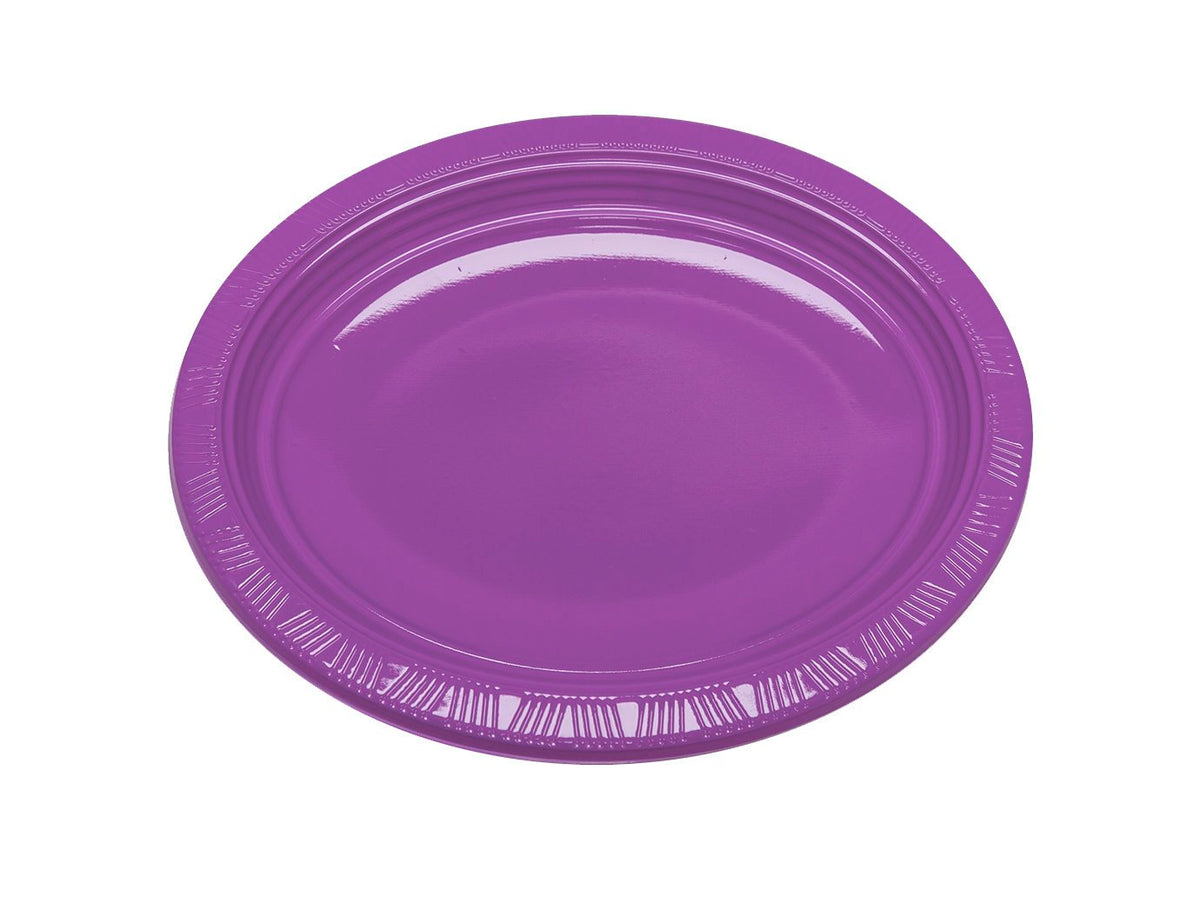 Plato Ovalado Morado