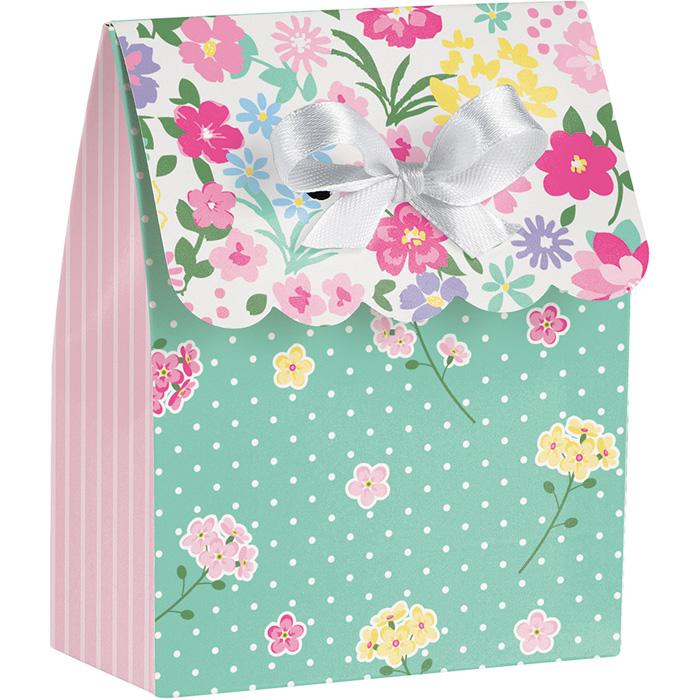 Favor Bags Floral Tea Party